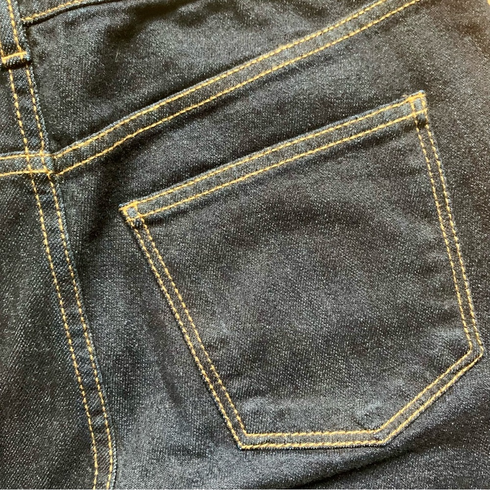 NWT Talbots Jeans Women’s Straight Leg 2 / 26 Blue Denim Mid Rise Dark Wash NEW - Picture 14 of 15